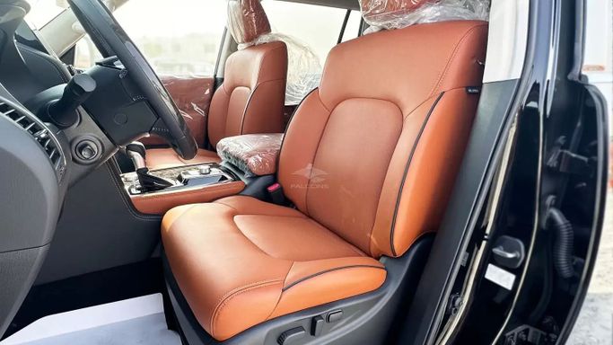 New Nissan Patrol VI (Y62) Facelift 2, 5.6 l, 2024 in Dubai by Falcons GT Motors FZCO, Black color. Other | AUTO.AE