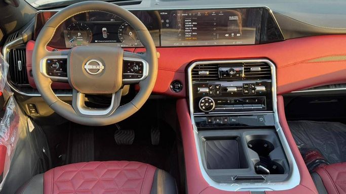 New Nissan Patrol VII (Y63), 3.8 l, 2026 in Dubai by MENAMOTORS, Green color. GCC Specs | AUTO.AE