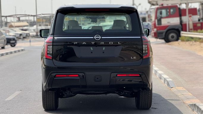 New Nissan Patrol VII (Y63), 3.5 l, 2026 in Dubai by MENAMOTORS, Black color. GCC Specs | AUTO.AE