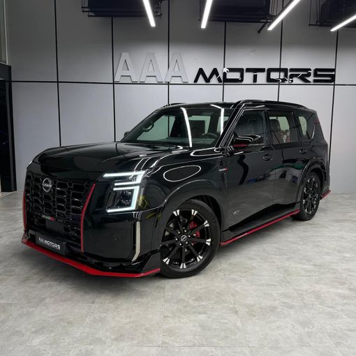 New Nissan Patrol VII (Y63), 3.5 l, 2026 in Dubai by AAA Motors, Black color. GCC Specs | AUTO.AE