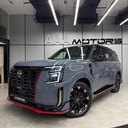 New Nissan Patrol VII (Y63), 3.5 l, 2026 in Dubai by AAA Motors, Grey color. GCC Specs | AUTO.AE