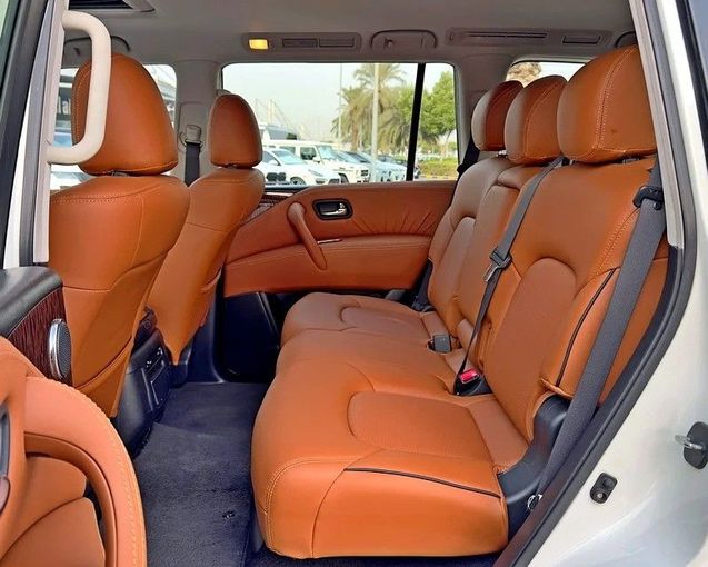 Used Nissan Patrol VI (Y62), 5.6 l, 2012 in Dubai by Q Motors, White color. GCC Specs | AUTO.AE