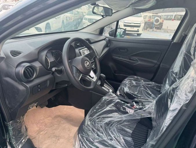 New Nissan Sunny N18 Facelift, 1.6 l, 2024 in Dubai by Mohamed Hakim Motors, Black color. GCC Specs | AUTO.AE