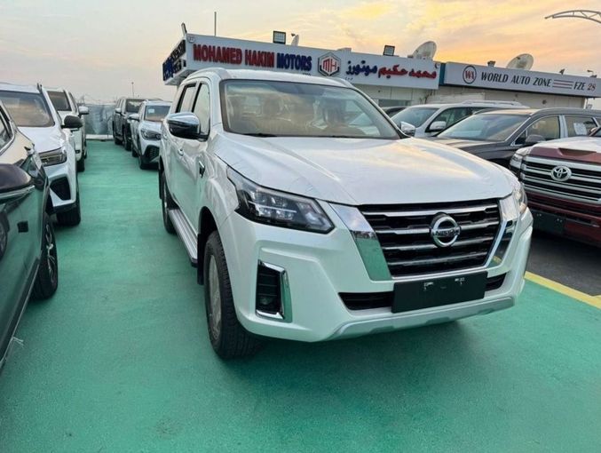 New Nissan X-Terra, 2.5 l, 2023 in Dubai by Mohamed Hakim Motors, White color. GCC Specs | AUTO.AE