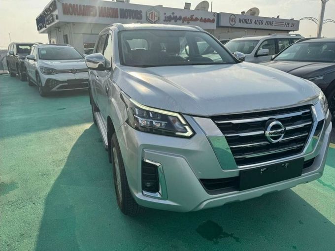 New Nissan X-Terra, 2.5 l, 2023 in Dubai by Mohamed Hakim Motors, Silver color. GCC Specs | AUTO.AE