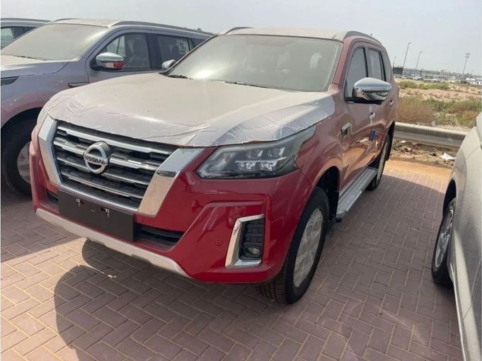 New Nissan X-Terra, 2.5 l, 2023 in Dubai by Mohamed Hakim Motors, Red color. GCC Specs | AUTO.AE