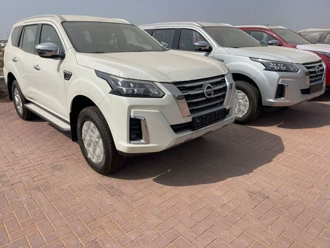New Nissan X-Terra, 2.5 l, 2023 in Dubai by Mohamed Hakim Motors, White color. GCC Specs | AUTO.AE