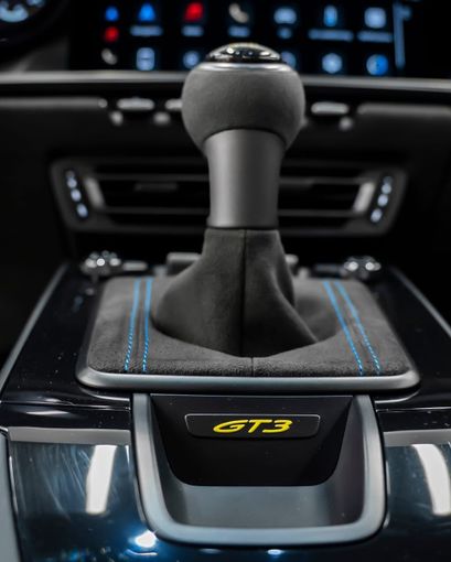 Used Porsche 911 GT3 992, 4.0 l, 2022 in Dubai by GCC Super Motors, Blue color. GCC Specs | AUTO.AE
