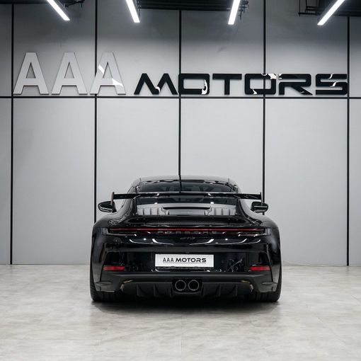 New Porsche 911 GT3 992, 4.0 l, 2023 in Dubai by AAA Motors, Black color. European Specs | AUTO.AE