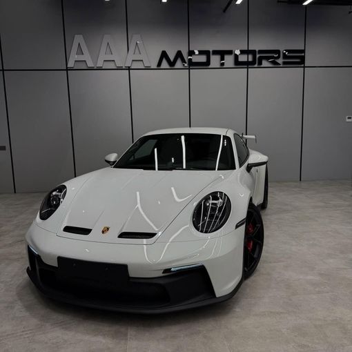 Новый Porsche 911 GT3 992, 4.0 л, 2023 в Дубае от AAA Motors Белый цвет. Европейская | AUTO.AE