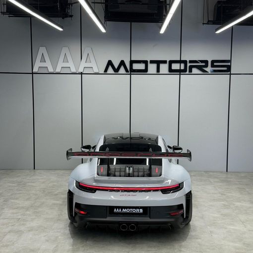 Новый Porsche 911 GT3 Weissach Package 992 Рестайлинг, 4.0 л, 2025 в Дубае от AAA Motors Серебристый цвет. Европейская | AUTO.AE