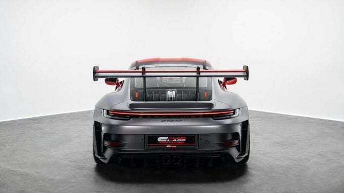 Новый Porsche 911 GT3 RS 992, 4.0 л, 2024 в Дубае от Al Ain Class Motors Красный цвет. GCC | AUTO.AE