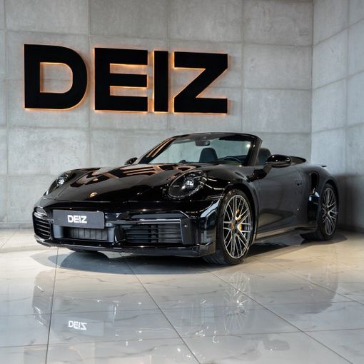 Porsche 911 Turbo S VIII (992), 2023 кабриолет спорт класса в Дубае от DEIZ черный цвет | AUTO.AE