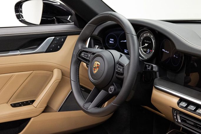 Новый Porsche 911 Turbo VIII (992), 3.7 л, 2022 в Дубае от PUPIL OF FATE MOTORS Черный цвет. Европейская | AUTO.AE
