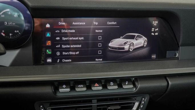 مستعملة Porsche 911 Carrera 4S VIII (992), 3.0 l, 2024 في في دبي من Laith Alobaidi Motors، اللون أسود. المواصفات الكورية | AUTO.AE