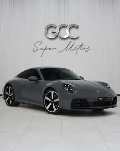 Подержанный Porsche 911 Carrera VIII (992) Рестайлинг, 3.0 л, 2025 в Дубае от GCC Super Motors Серый цвет. GCC | AUTO.AE