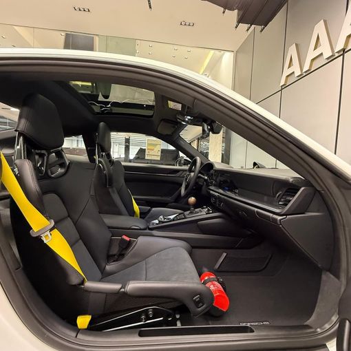 New Porsche 911 Carrera T VIII (992) Facelift, 3.0 l, 2025 in Dubai by AAA Motors, White color. GCC Specs | AUTO.AE