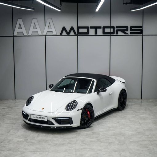New Porsche 911 Carrera 4 GTS VIII (992), 3.0 l, 2023 in Dubai by AAA Motors, White color. European Specs | AUTO.AE