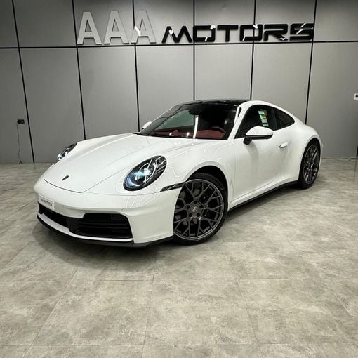 New Porsche 911 Carrera VIII (992) Facelift, 3.0 l, 2025 in Dubai by AAA Motors, White color. GCC Specs | AUTO.AE