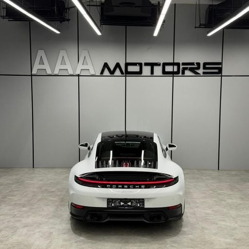 New Porsche 911 Carrera VIII (992) Facelift, 3.0 l, 2025 in Dubai by AAA Motors, White color. GCC Specs | AUTO.AE