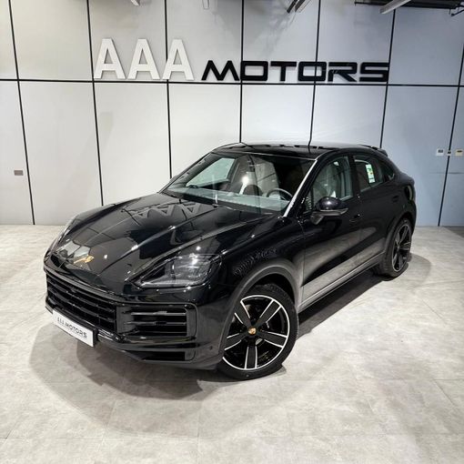 New Porsche Cayenne Coupé III Facelift, 3.0 l, 2025 in Dubai by AAA Motors, Black color. GCC Specs | AUTO.AE