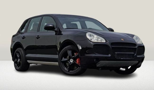 Подержанный Porsche Cayenne Turbo S I (955), 4.5 л, 2006 в Дубае от Gulf Motors Черный цвет. GCC | AUTO.AE