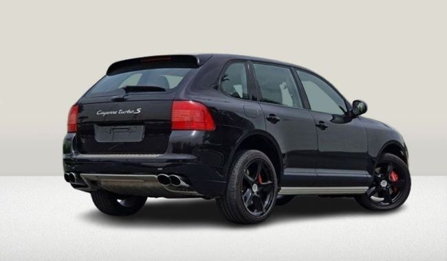 Подержанный Porsche Cayenne Turbo S I (955), 4.5 л, 2006 в Дубае от Gulf Motors Черный цвет. GCC | AUTO.AE