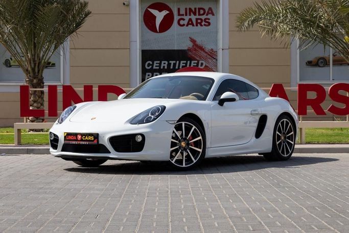 Used Porsche Cayman S II (981), 3.4 l, 2015 in Dubai by Linda Cars, White color. GCC Specs | AUTO.AE