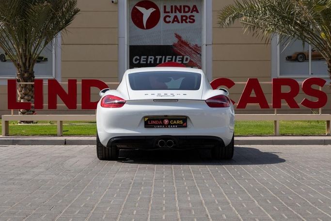 Used Porsche Cayman S II (981), 3.4 l, 2015 in Dubai by Linda Cars, White color. GCC Specs | AUTO.AE