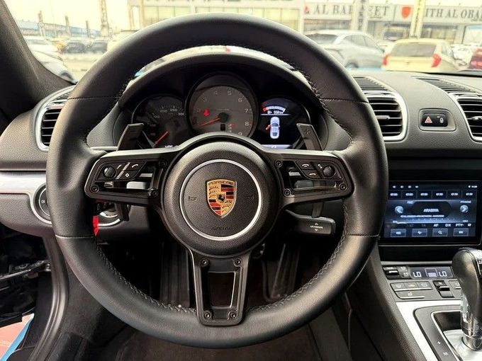 Used Porsche Cayman S II (981), 3.4 l, 2015 in Dubai by Shamil Motors, Light Blue color. Japanese Specs | AUTO.AE