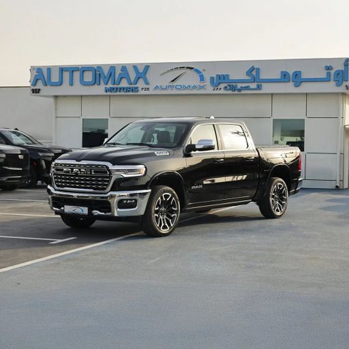 Новый RAM 1500 Crew Cab V Рестайлинг, 3.0 л, 2025 в Дубае от Auto Max Group Черный цвет. GCC | AUTO.AE