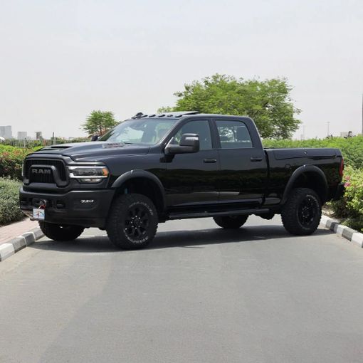 New RAM 1500 Crew Cab V Facelift, 3.0 l, 2024 in Dubai by Auto Max Group, Black color. GCC Specs | AUTO.AE