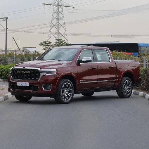 Новый RAM 1500 Crew Cab V Рестайлинг, 3.0 л, 2025 в Дубае от Auto Max Group Тёмно-бордовый цвет. GCC | AUTO.AE