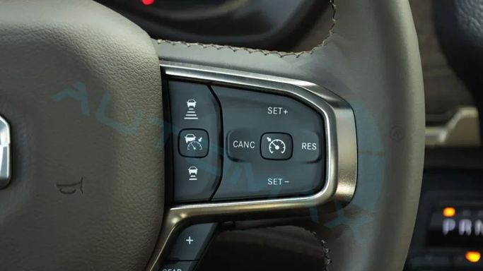 New RAM 1500 Crew Cab V Facelift, 3.0 l, 2025 in Dubai by Auto Max Group, Black color. GCC Specs | AUTO.AE