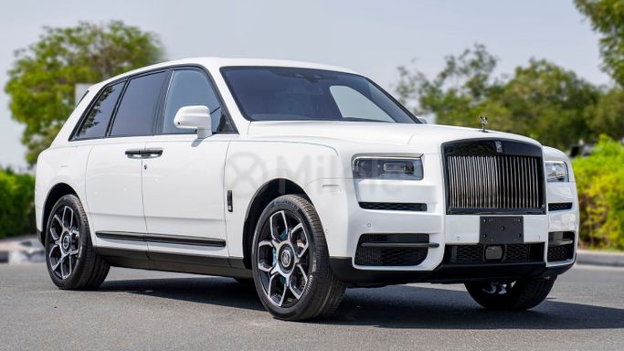 New Rolls-Royce Cullinan Black Badge I Facelift, 6.7 l, 2024 in Dubai by Milele, White color. Other | AUTO.AE