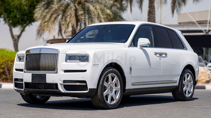 New Rolls-Royce Cullinan Black Badge I Facelift, 6.7 l, 2024 in Dubai by Milele, White color. Other | AUTO.AE