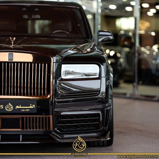 Used Rolls-Royce Cullinan I, 6.7 l, 2023 in Dubai by Q Motors, Black color. European Specs | AUTO.AE