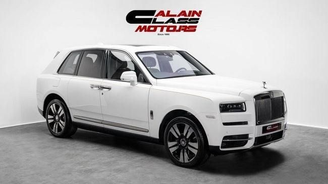 Used Rolls-Royce Cullinan I, 6.7 l, 2019 in Dubai by Al Ain Class Motors, White color. GCC Specs | AUTO.AE
