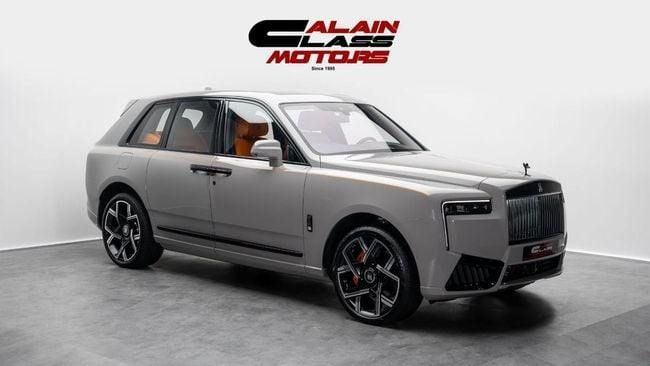 New Rolls-Royce Cullinan Black Badge I Facelift, 6.7 l, 2025 in Dubai by Al Ain Class Motors, Grey color. GCC Specs | AUTO.AE