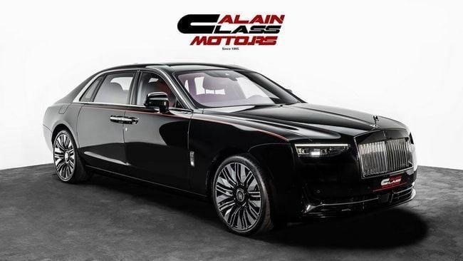 New Rolls-Royce Ghost II Facelift (Series II), 6.7 l, 2025 in Dubai by Al Ain Class Motors, Black color. GCC Specs | AUTO.AE