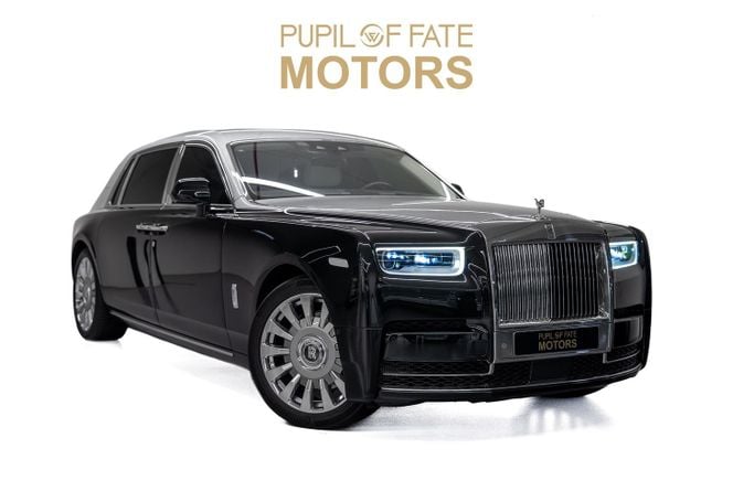 Подержанный Rolls-Royce Phantom VIII, 6.7 л, 2022 в Дубае от PUPIL OF FATE MOTORS Черный цвет. Европейская | AUTO.AE