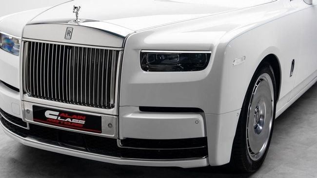 New Rolls-Royce Phantom VIII, 6.7 l, 2025 in Dubai by Al Ain Class Motors, White color. GCC Specs | AUTO.AE