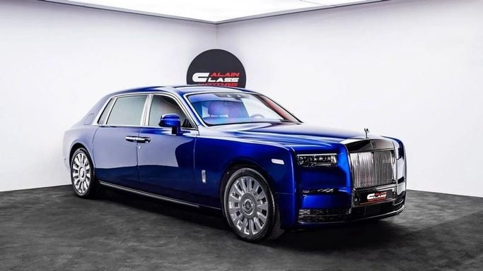 Новый Rolls-Royce Phantom VIII, 6.7 л, 2024 в Дубае от Al Ain Class Motors Синий цвет. GCC | AUTO.AE
