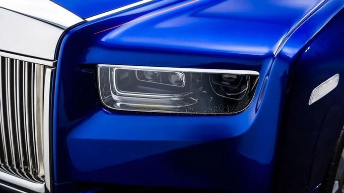 Новый Rolls-Royce Phantom VIII, 6.7 л, 2024 в Дубае от Al Ain Class Motors Синий цвет. GCC | AUTO.AE