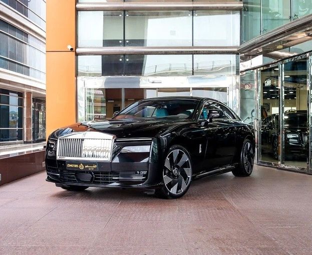 New Rolls-Royce Spectre, 2024 in Dubai by Q Motors, Black color. GCC Specs | AUTO.AE