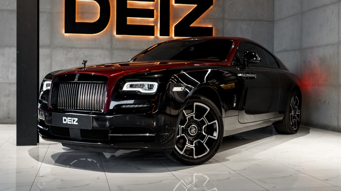 Rolls-Royce Wraith, 2021 business coupe for rent in Dubai by DEIZ, red color | AUTO.AE