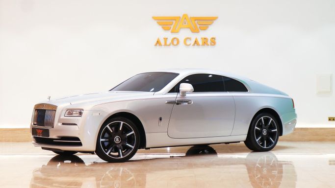 Used Rolls-Royce Wraith, 6.6 l, 2016 in Dubai by ALO CARS USED CARS LLC, Silver color. GCC Specs | AUTO.AE