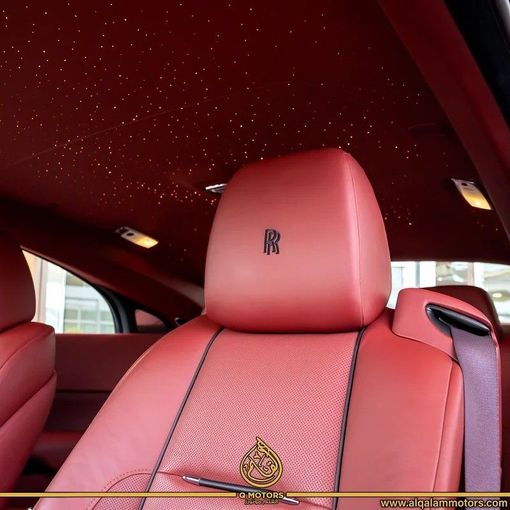 Used Rolls-Royce Wraith, 6.6 l, 2016 in Dubai by Q Motors, Black color. GCC Specs | AUTO.AE
