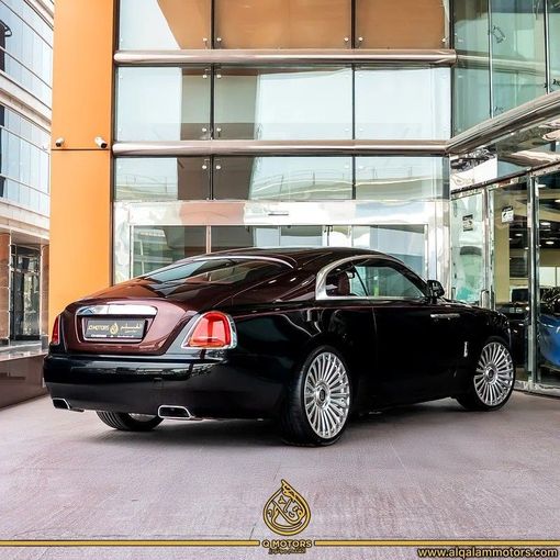 Used Rolls-Royce Wraith, 6.6 l, 2016 in Dubai by Q Motors, Black color. GCC Specs | AUTO.AE