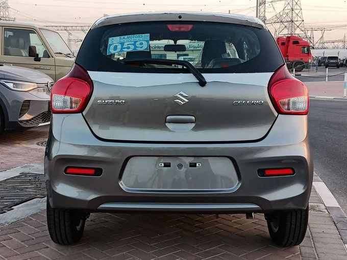 New Suzuki Celerio III, 998 l, 2024 in Dubai by SK Motors, Grey color. GCC Specs | AUTO.AE